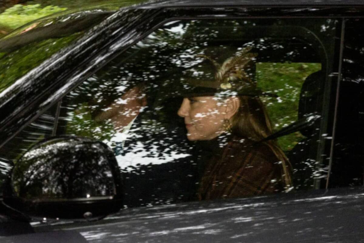 Así lucía Kate Middleton en su viaje dominical a la iglesia. Créditos: Newsline.
