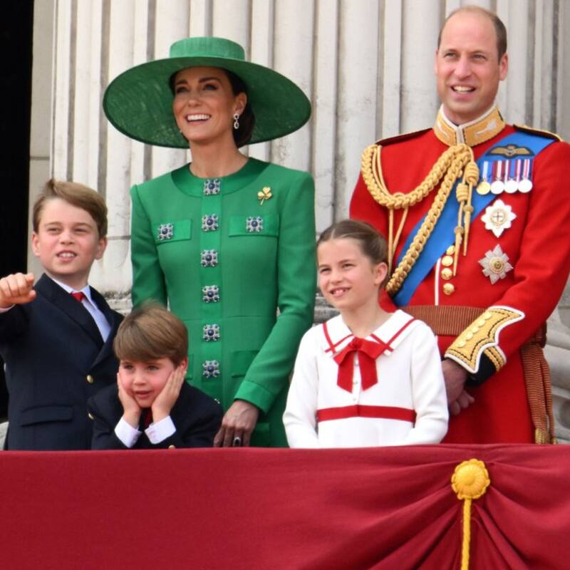 La princesa de Gales sabe cómo controlar a sus hijos en público