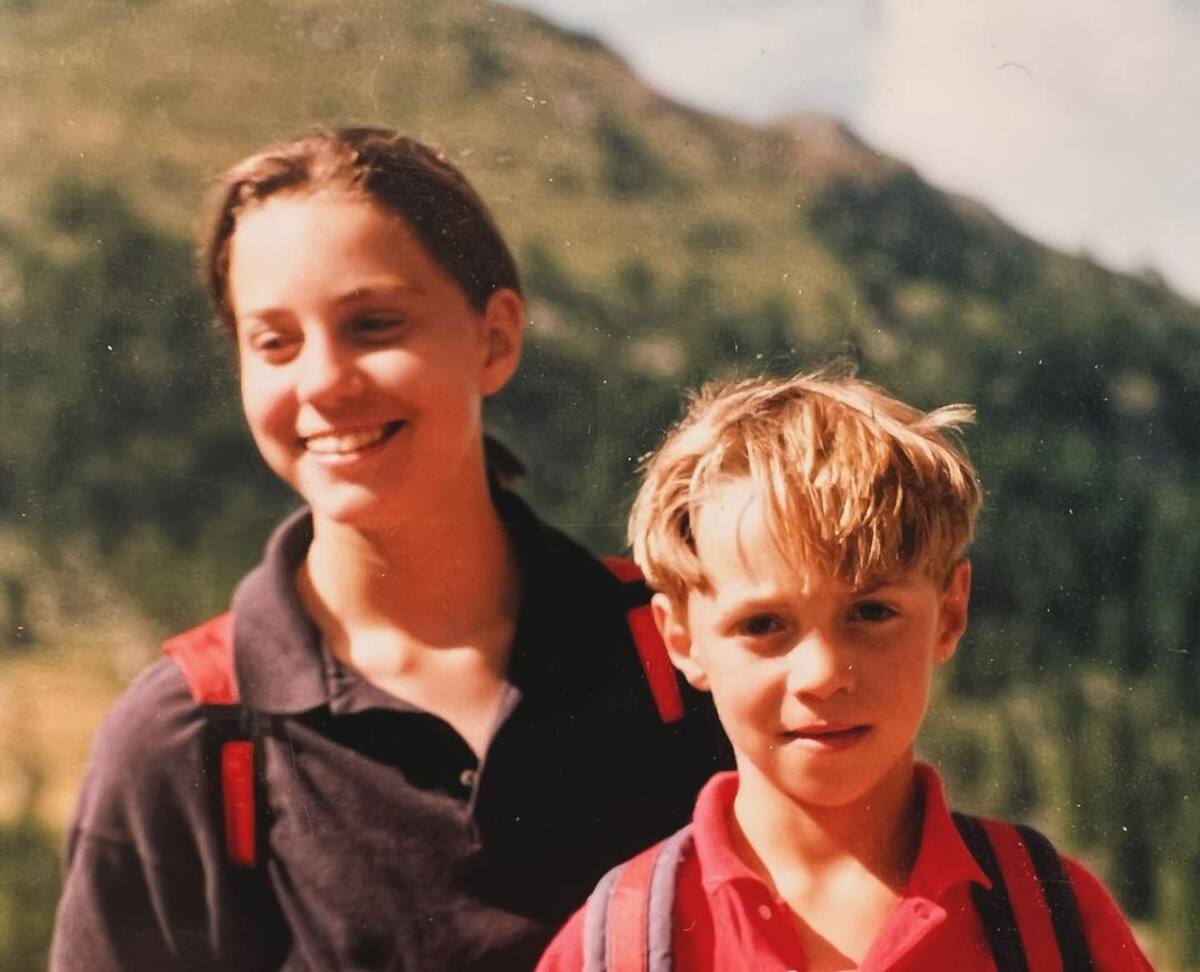 Kate Middleton y James Middleton.