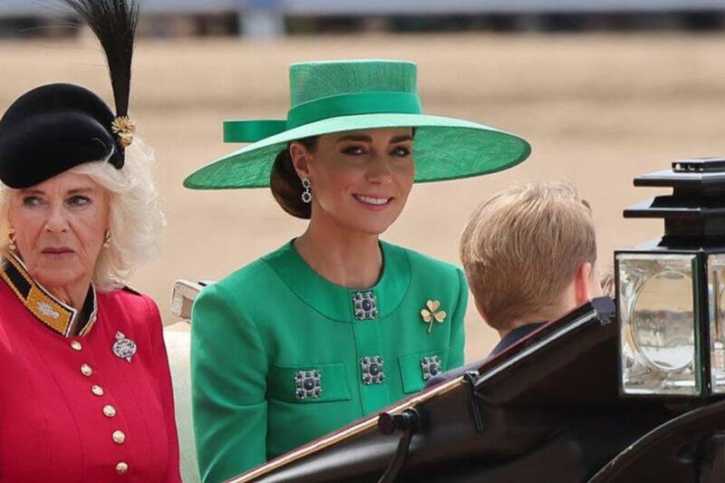 Kate Middleton y la reina Camila impactan con un elegante look