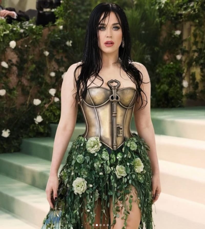 Katy Perry con Inteligencia Artificial. Créditos: Instagram