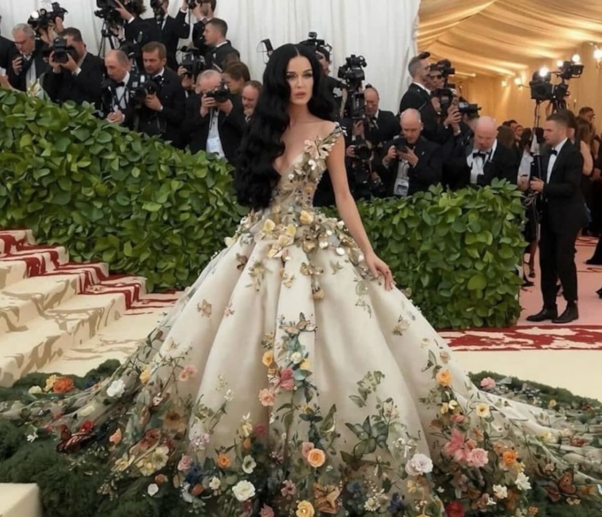 Katy Perry con Inteligencia Artificial. Créditos: Instagram