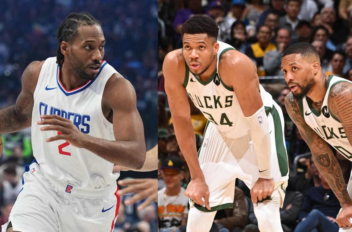 Clippers y Bucks en jaque: sus máximas figuras no estarán en duelos claves por los playoffs de la NBA