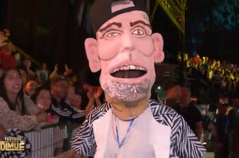 El curioso corpóreo que vibró en show de Ke Personajes en Olmué 2025