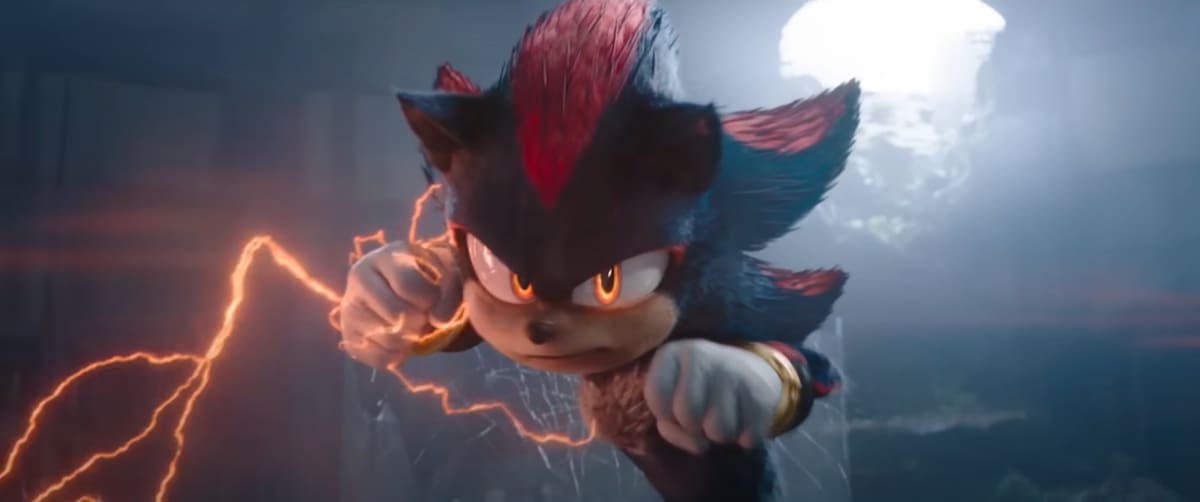 El actor interpreta a Shadow the Hedgehog en la tercera entrega. Créditos Captura: Youtube.