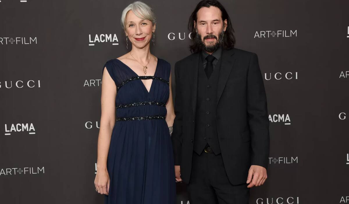 Keanu Reeves y Alexandra Grant hicieron su relación pública en 2019.