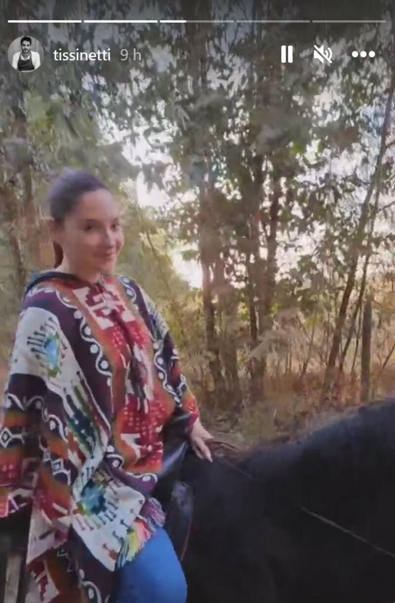 Kel Calderón en las historias de Renzo Tissinetti / Créditos: Instagram