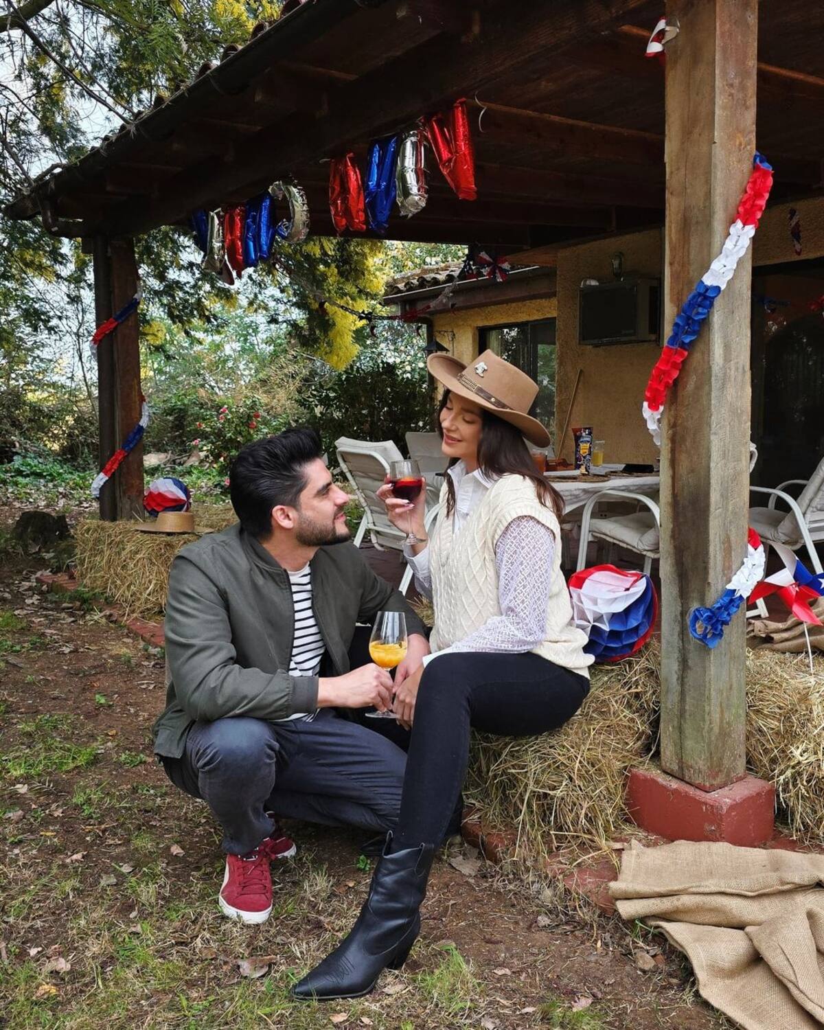 Kel Calderón y sus disfrutadas Fiestas Patrias.