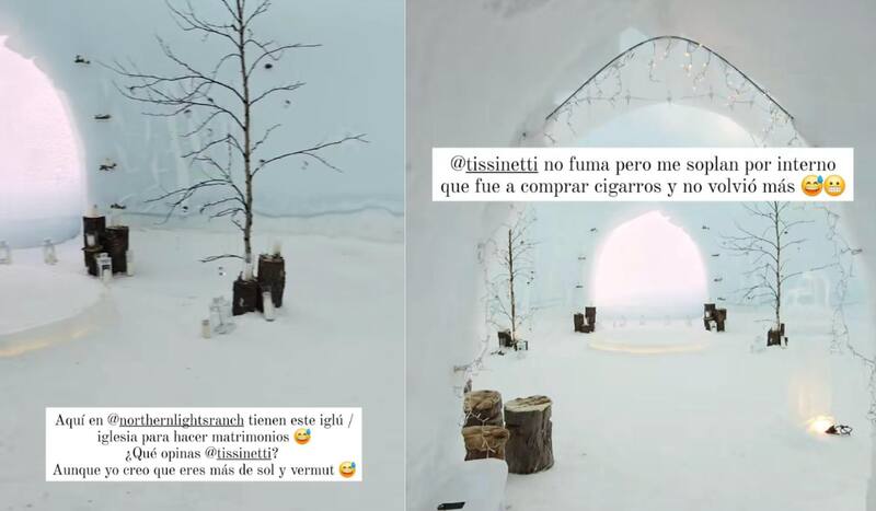 La broma de Kel Calderón a su pololo.