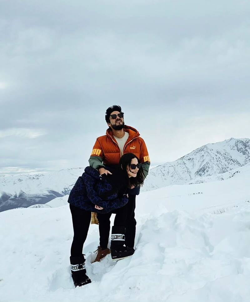 Kel Calderón y Renzo Tissinetti son puro amor