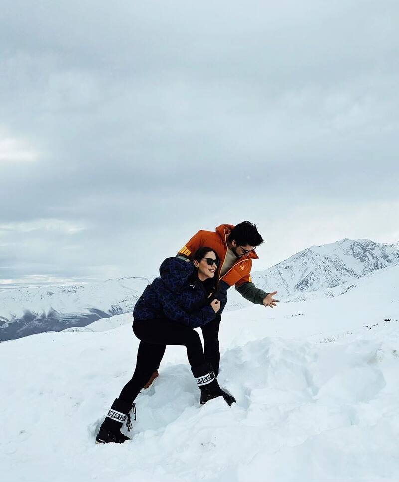 Kel Calderón y Renzo Tissinetti son puro amor