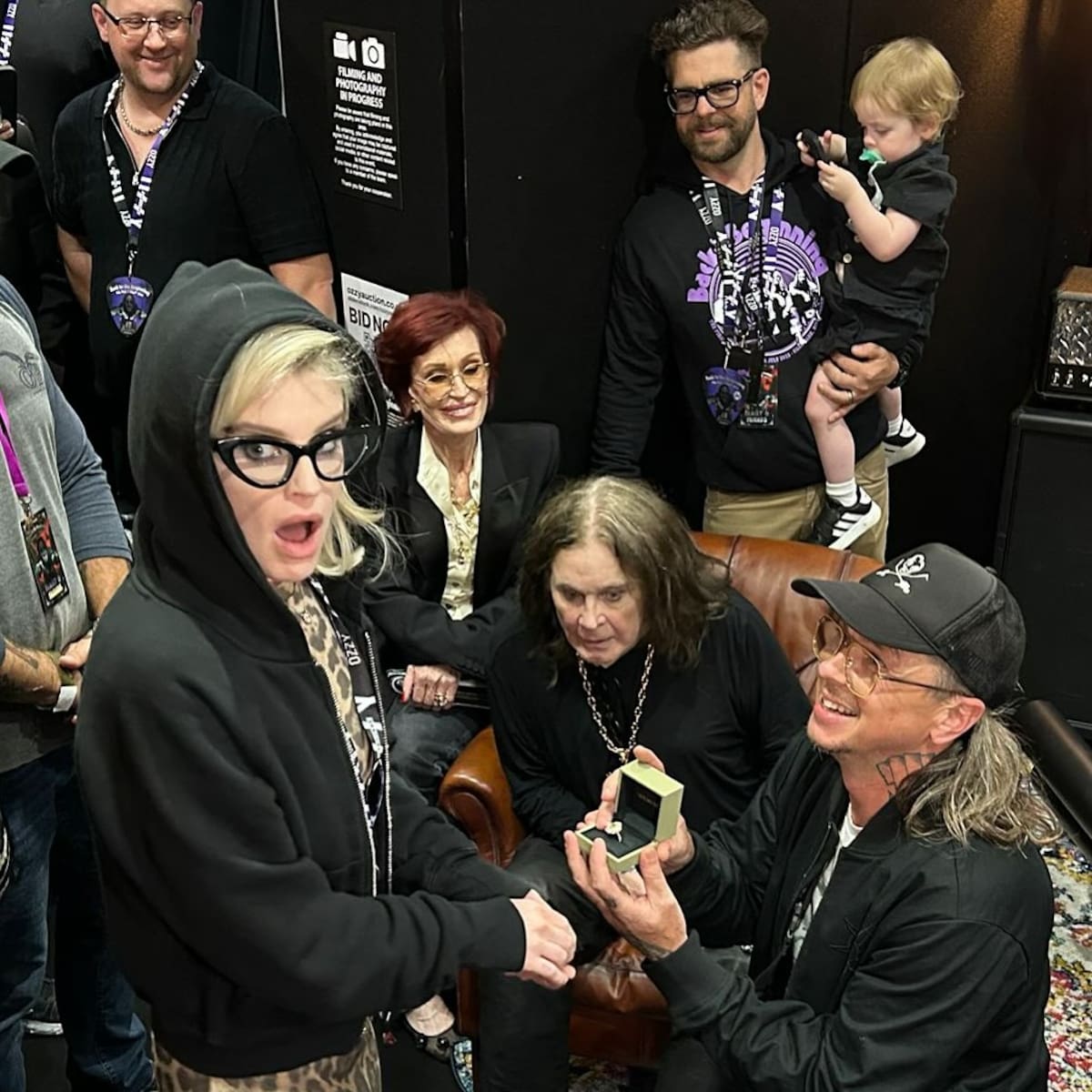 La hija de Ozzy Osbourne se casará con el DJ de Slipknot.