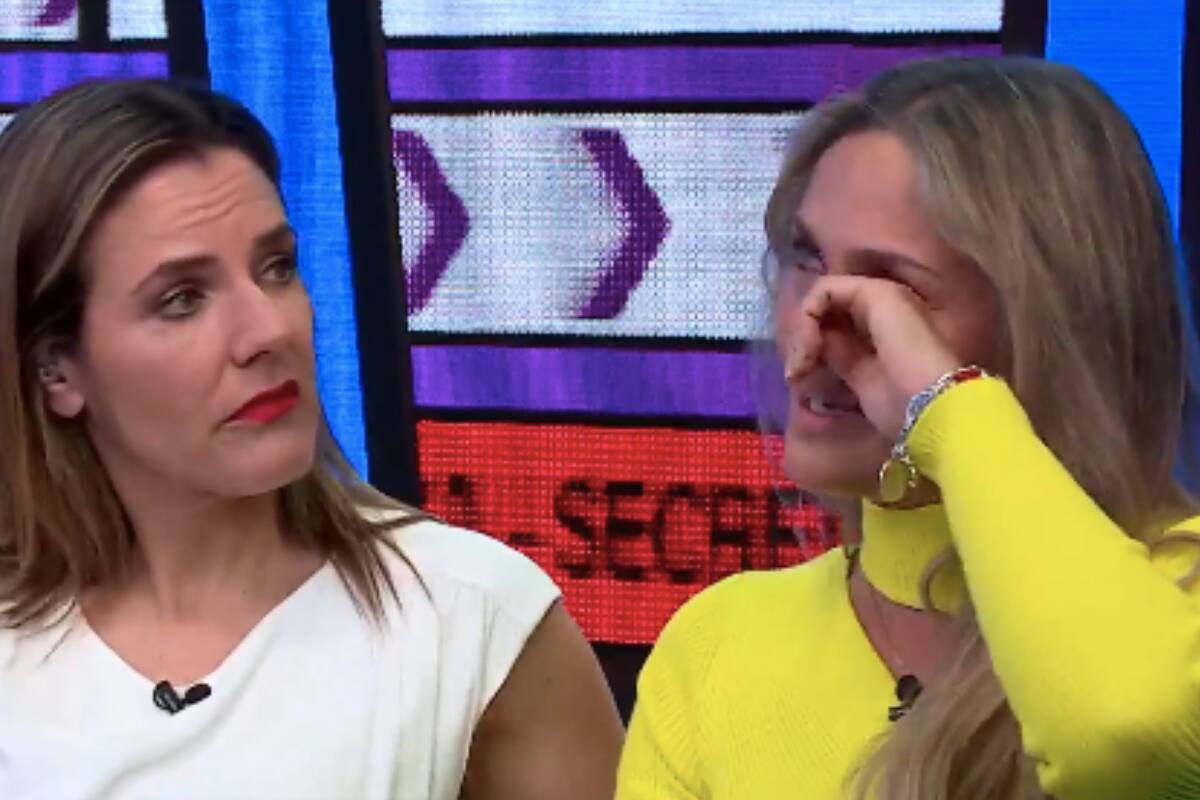 La numeróloga se mostró sumamente afectada al recordar a Felipe Camiroaga.