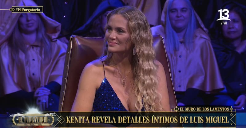 Kenita Larraín y su íntimo encuentro con Luis Miguel.