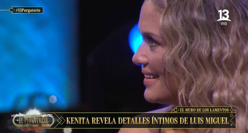 Kenita Larraín en "El Purgatorio".