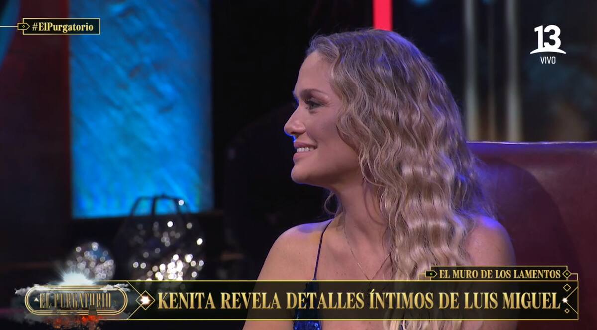 Kenita Larraín fue una de las invitadas a "El Purgatorio".