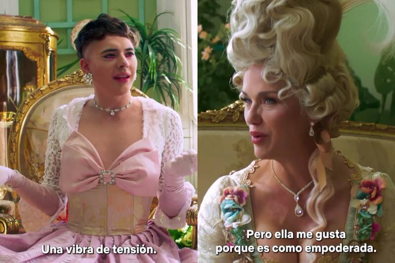 Kenita Larraín y La Reina de Chile protagonizan nuevo video de Netflix en redes sociales