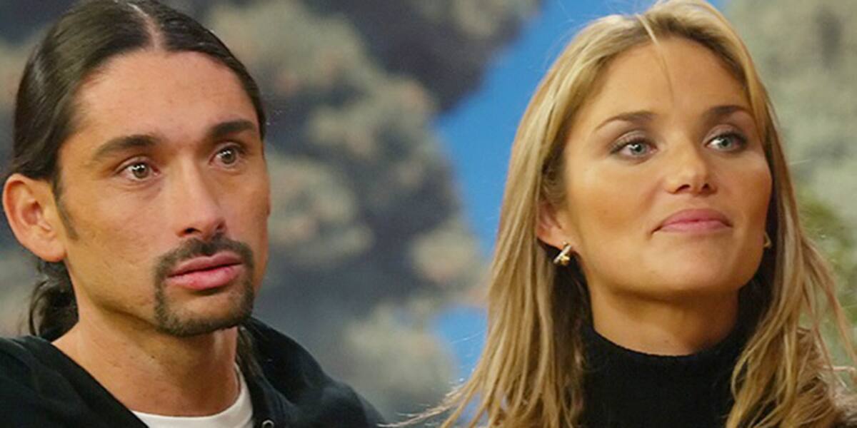 Kenita Larraín y Marcelo Ríos.