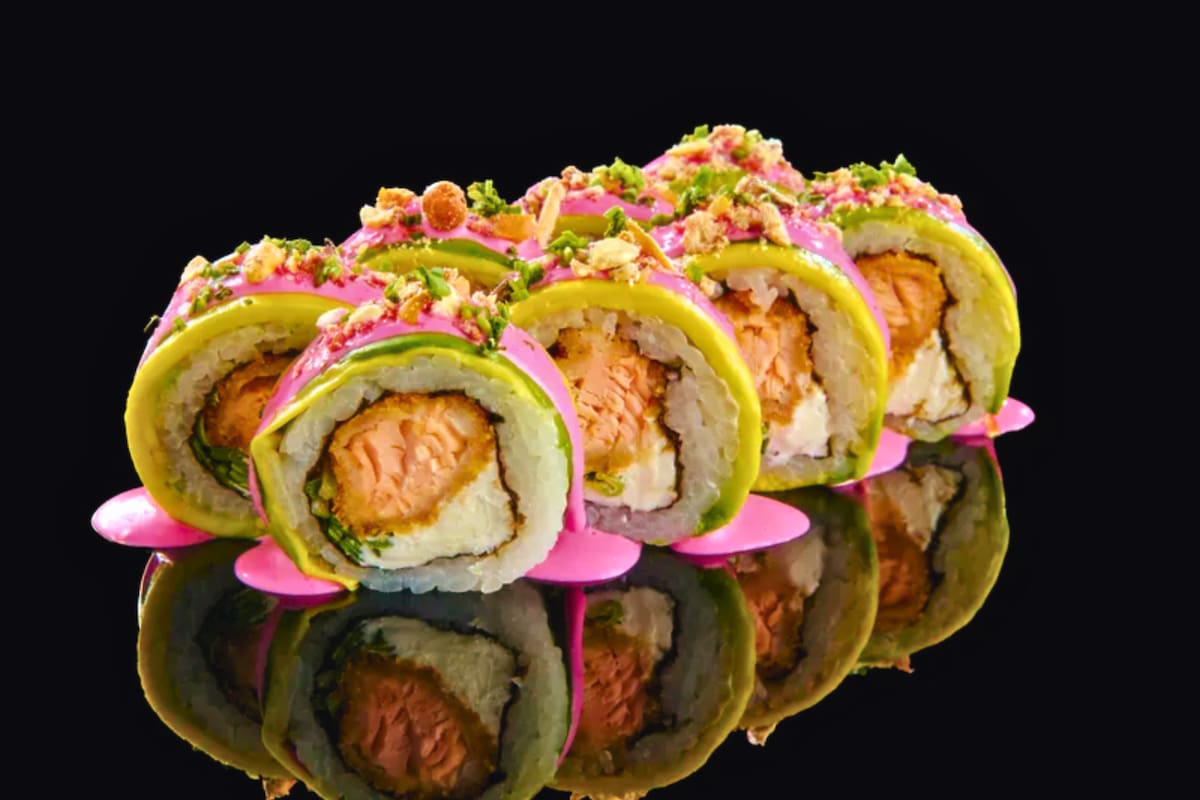 Nigiris de autor que representan la cumbre de la cocina japonesa en Santiago. Foto: Kento Sushi.