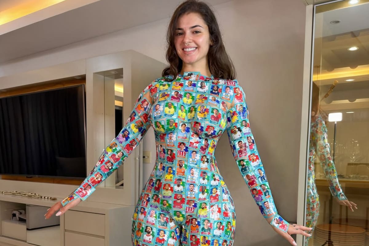 La influencer brasileña que busca la ser la musa del Mundial 2026.