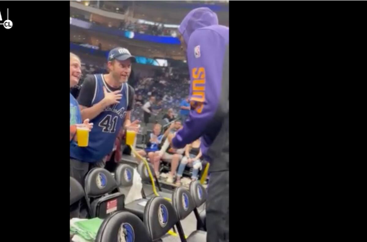 Tenso momento de Kevin Durant con una fanática: Lo llamaron “pu..” y así reaccionó