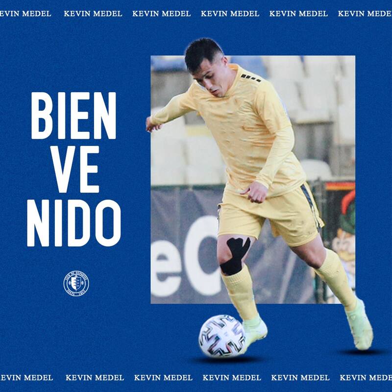 Así anunció Deportes Santa Cruz a Kevin Medel