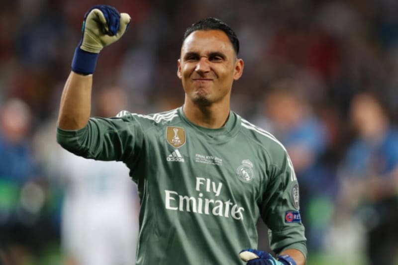 Keylor Navas en su paso por el Real Madrid