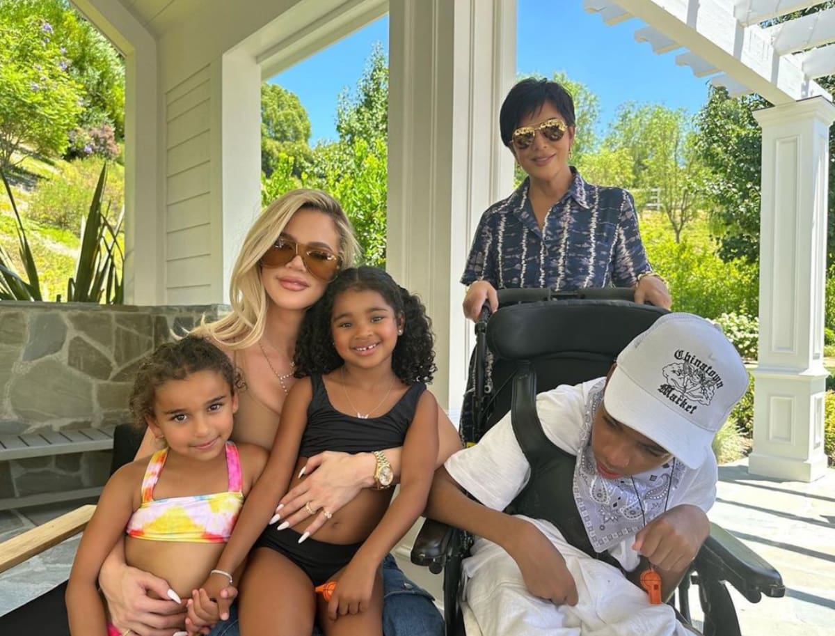 La socialité celebró el cumpleaños de Amari Thompson con una pequeña fiesta en su casa