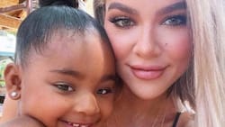True, hija de Khloé Kardashian y Tristan Thompson, sufrió un accidente