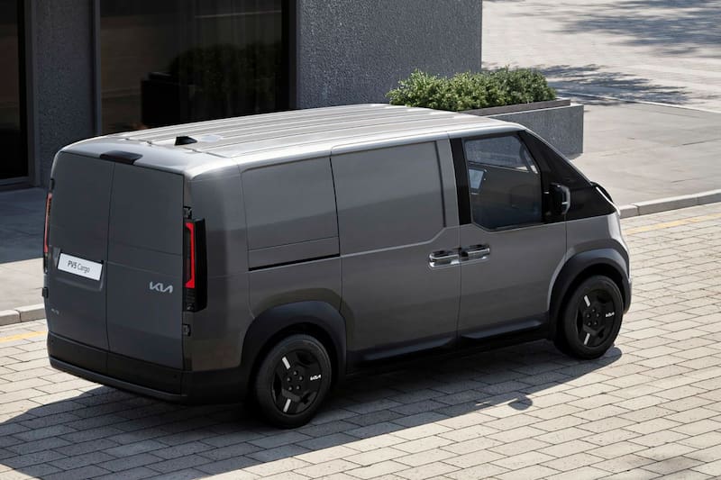 El Kia PV5 es el primero de una nueva familia de furgones eléctricos.