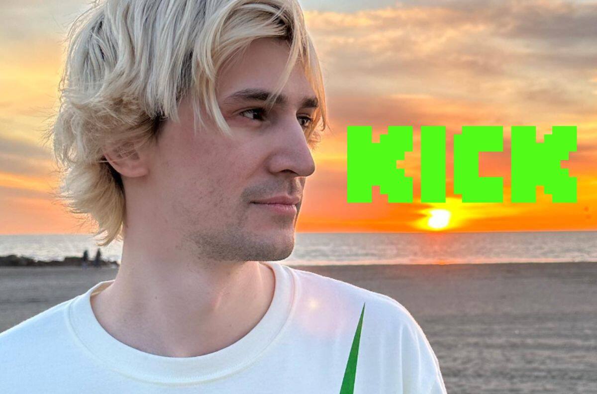 Kick advierte a xQc que no se pueden ver películas en la plataforma de forma bastante extraña