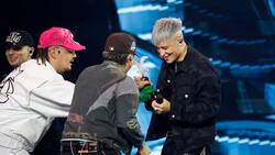 “Hicimos esta polera” Drefquila sorprendió con un inusual mensaje en la presentación de Kidd Voodoo en Viña 2025