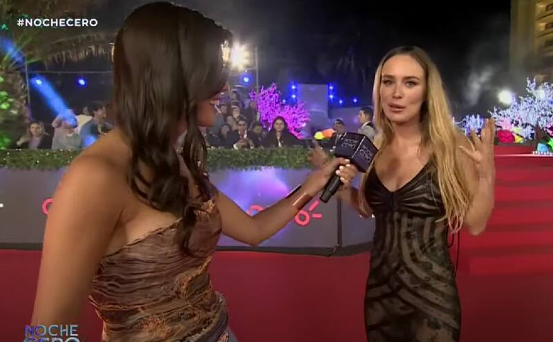 Kika Silva en la Gala Viña 2023 / Créditos: Reproducción