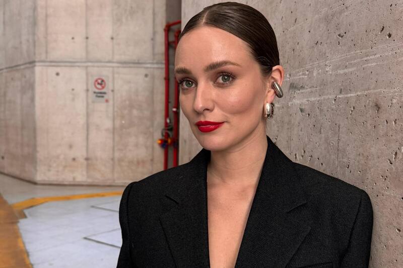 La modelo vive en Maitencillo.