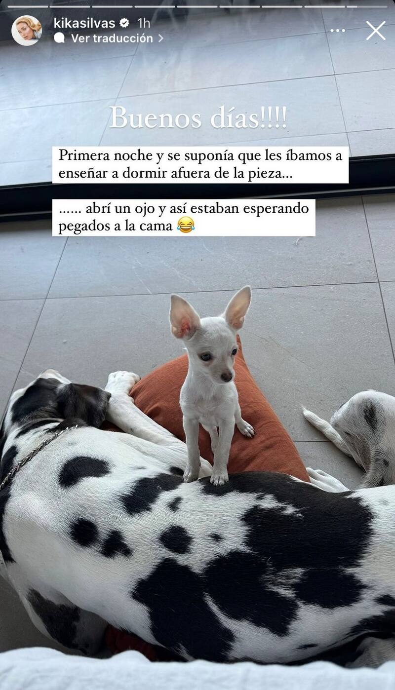 Kika Silva y Gonzalo Valenzuela ya vivieron la primera noche en su nuevo hogar.