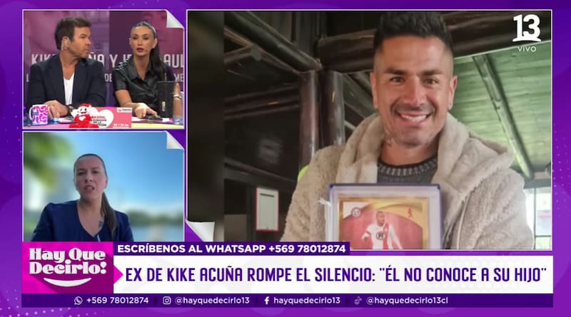 Daniela Urbina habló sobre el supuesto no pago de pensión por parte del exfutbolista.