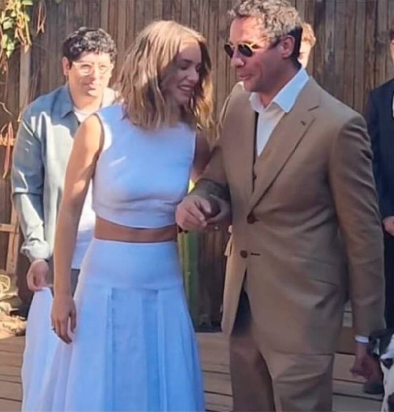 Kika Silva y Gonzalo Valenzuela se casaron este sábado. Créditos: Instagram