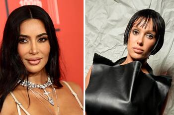 Aseguran que Kim Kardashian y Bianca Censori, esposa de Kanye West, buscan tener una relación amistosa