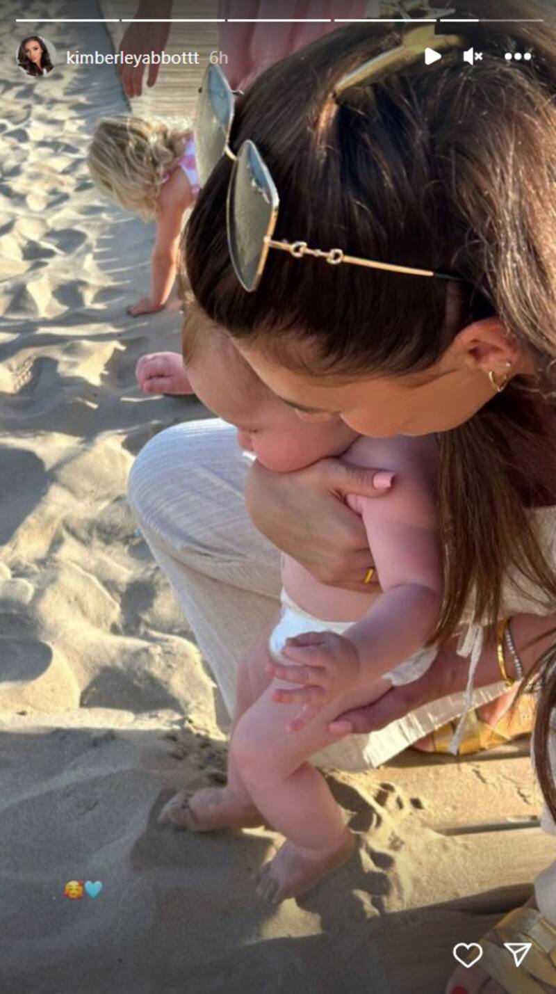 A través de redes Sociales, la esposa de Ben Brereton subió tiernas postales de Mason Brereton, su hijo.