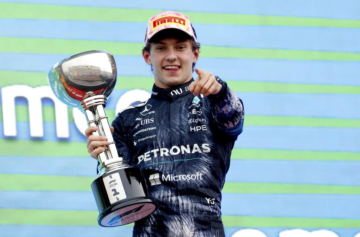 Sigue haciendo historia: Antonelli ganó el GP de Japón y ya es líder de la Formula 1