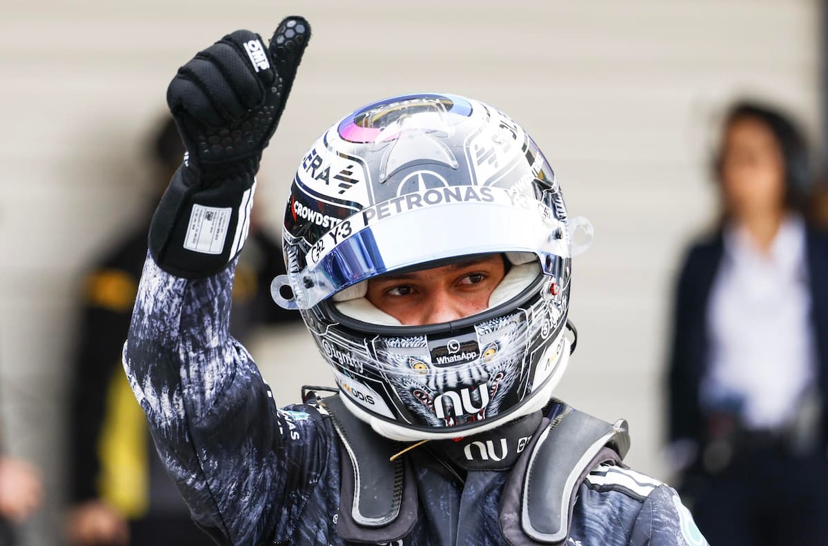 Lo de Mercedes va en serio: Kimi Antonelli se quedó con la pole position en el GP de Japón