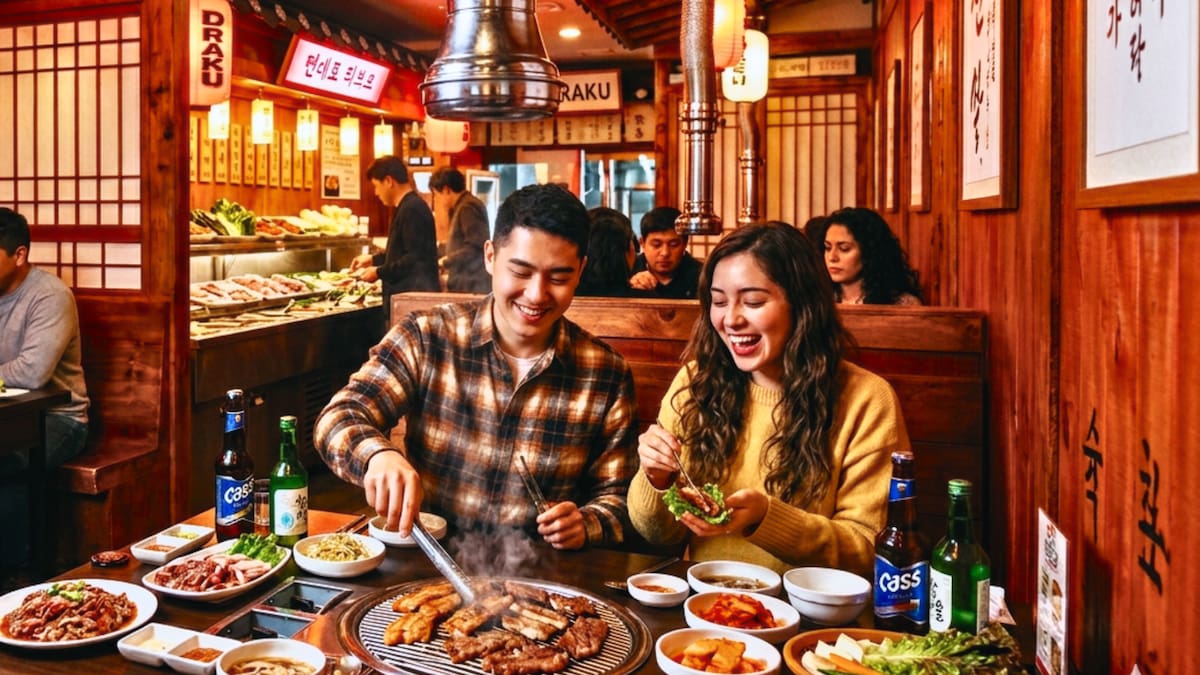 El tenedor libre de parrillada coreana sin límite de tiempo que es furor en Santiago