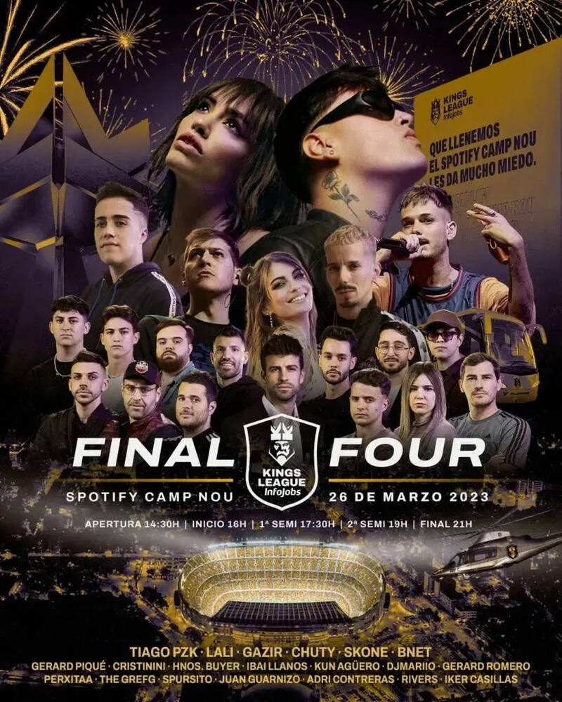 Los detalles de la gran final en el Camp Nou.