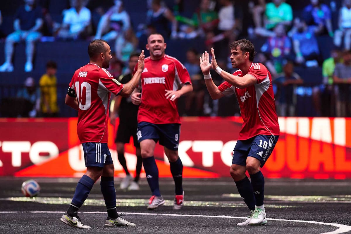 Chile venció por penales shootout a España en semifinales. Foto: @KingsLeague_mex en X