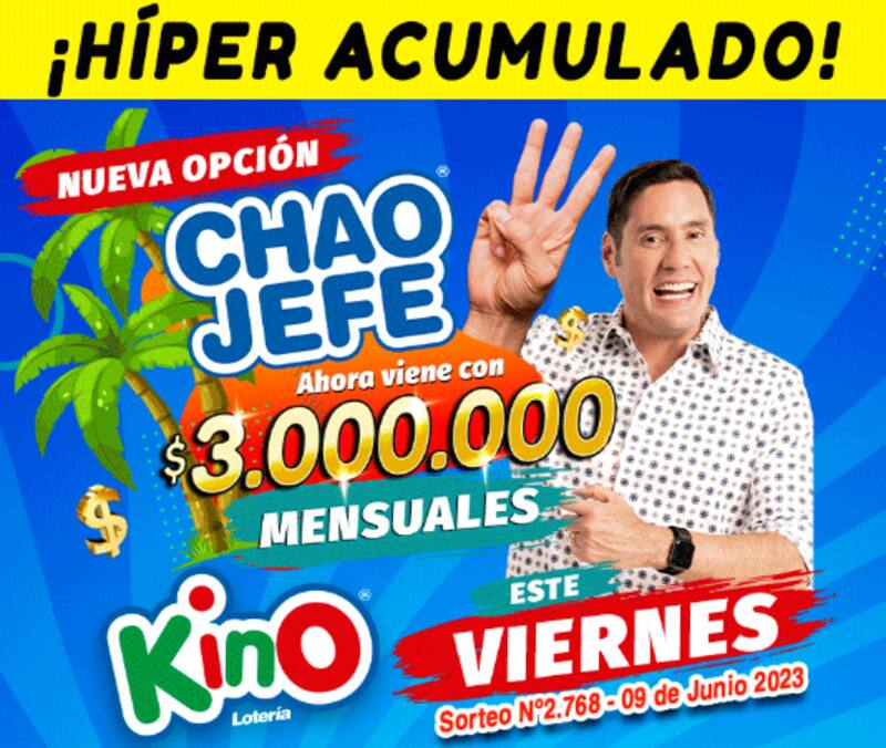 Conoce el pozo acumulado que tiene Kino para este viernes. Gráfica: Lotería.