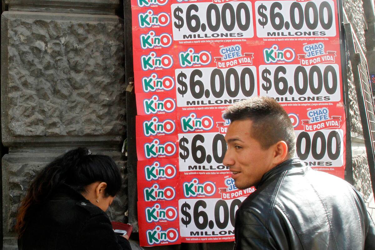 Revisa los números ganadores del Kino. Créditos: ATON.