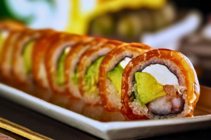 Un rincón ideal para comer en la comuna de San Miguel. Créditos: @kioto_sushi_santiago vía Instagram.