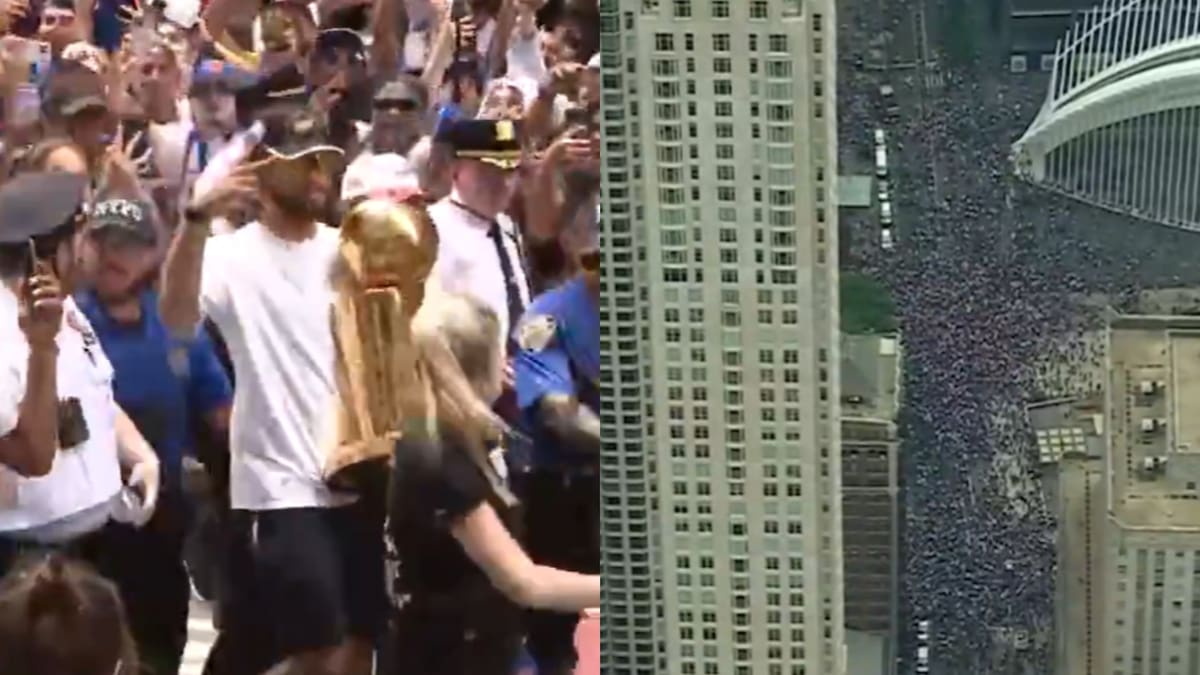VIDEO | Más de un millón de personas repletan Nueva York para presenciar el desfile triunfal de los Knicks