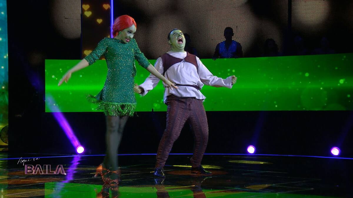 Kurt Carrera y Yenima Muñoz en "Aquí se baila" / Créditos: Canal 13