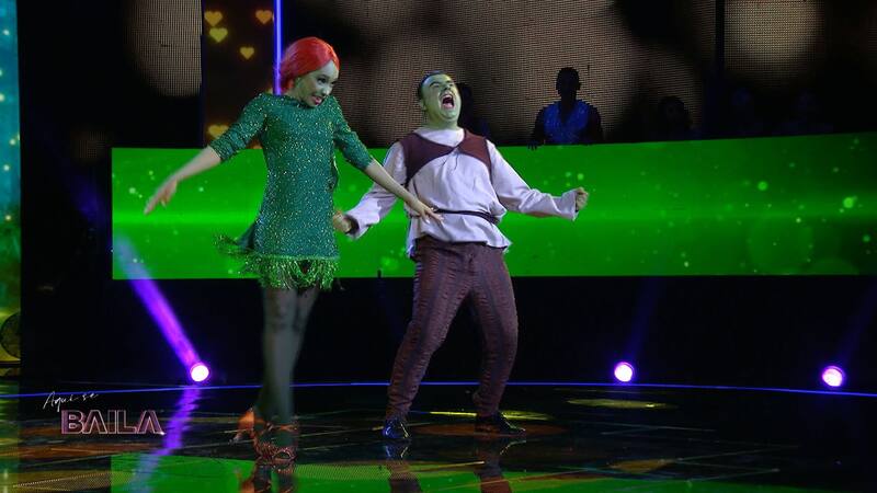 Kurt Carrera y Yenima Muñoz en "Aquí se baila" / Créditos: Canal 13